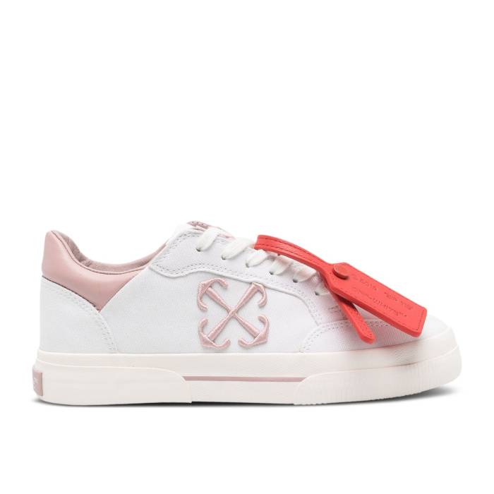 եۥ磻 Off-White  Wmns New Low Vulcanized 'White Light Pink' Women Wh...