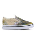 ヴァンズ Vans 【 Vincent Van Gogh X Classic Slip-On Toddler 'Skull' Infant Skull/True White 】 クラシック slip-on スリッポン ベビー 赤ちゃん用 キッズ ベビー マタニティ ベビーファッション 靴 スニーカー ベ