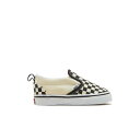 ヴァンズ Vans 【 Classic Slip-On V Td 'Checkerboard - Black White' Infant Black/White 】 クラシック slip-on スリッポン 黒色 ブラック キッズ ベビー マタニティ ベビーファッション 靴 スニーカー ベビー 黒色