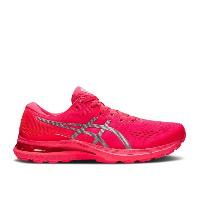 アシックス Asics 【 Gel Kayano 28 Lite-Show 'Flash Red' Men Lite Show/Flash Red 】 靴 メンズ靴 スニーカー メンズ ライト Red 赤・レッド