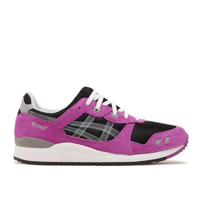 アシックス Asics 【 Awake Ny X Gel Lyte 3 'Black Pink' Men Black/Pink 】 靴 メンズ靴 スニーカー メンズ 黒色 ブラック pink ピンク