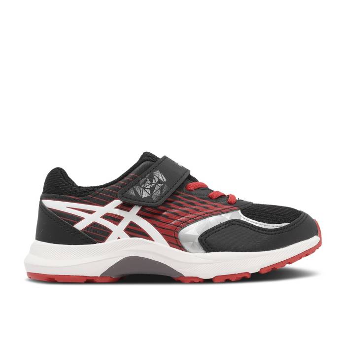 アシックス Asics 【 Lazerbeam Kb Mg Gs 'Black Red' Youth Black/White 】 キッズ ベビー マタニティ キッズファッション 靴 スニーカー ジュニア キッズ 黒色 ブラック 白色 ホワイト