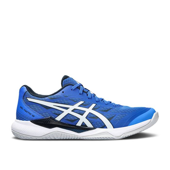 アシックス Asics 【 Gel Tactic 12 'Illusion Blue' Men Illusion Blue/White 】 タクティック 靴 メンズ靴 スニーカー メンズ 青色 ブルー 白色 ホワイト