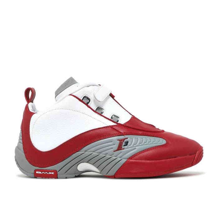 楽天スニケスリーボック Reebok 【 Answer 4 Og 'White Red' 2021 Men White/Flash Red/Grey 】 アンサー 靴 メンズ靴 スニーカー メンズ 白色 ホワイト Red 赤・レッド 灰色 グレー