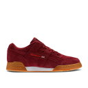 リーボック Reebok 【 Workout Plus Mu 'Collegiate Burgundy' Men Collegiate Burgundy/Carotene 】 workout ワークアウト 靴 メンズ靴 スニーカー メンズ ワイン色・バーガンディー(4)
