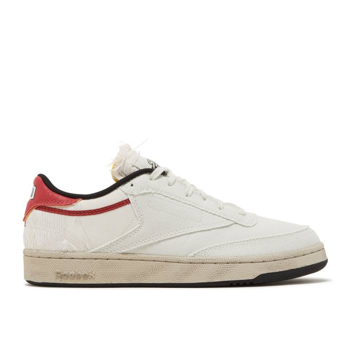 楽天スニケスリーボック Reebok 【 Street Fighter X Club C 85 'Ryu' Men Morning Fog/Moonstone/Mars Red 】 street ストリート ファイター クラブ 靴 メンズ靴 スニーカー メンズ Red 赤・レッド