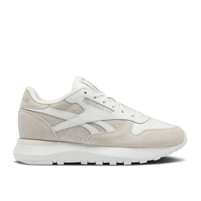꡼ܥå Reebok  Wmns Classic Leather Sp 'Pure Grey Floral' Women Pure G...