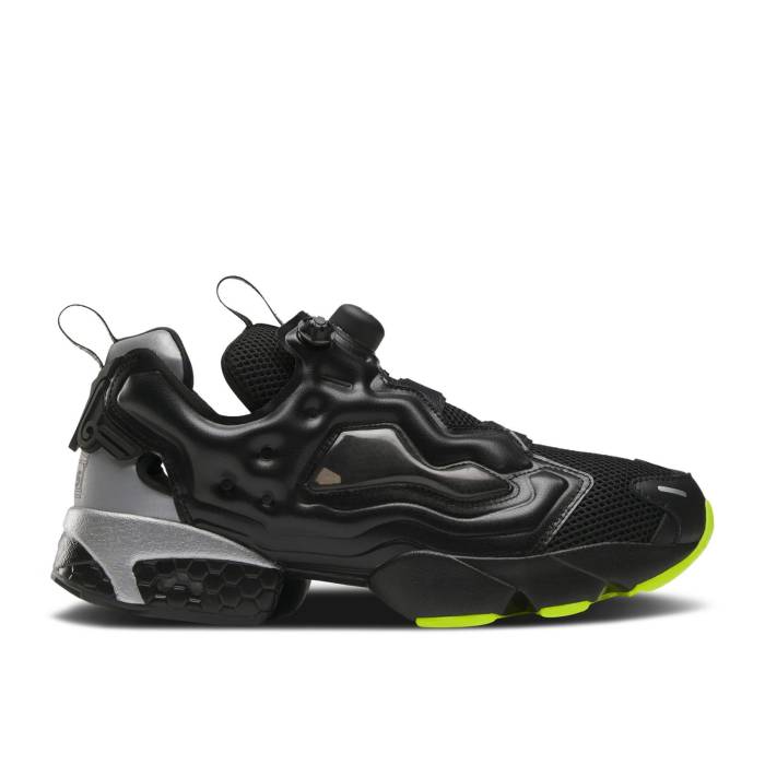 リーボック Reebok 【 Aries X Instapump Fury 94 'Black Lime' Men Black/Grey/Lime 】 靴 メンズ靴 スニーカー メンズ 黒色 ブラック 灰色 グレー ライム
