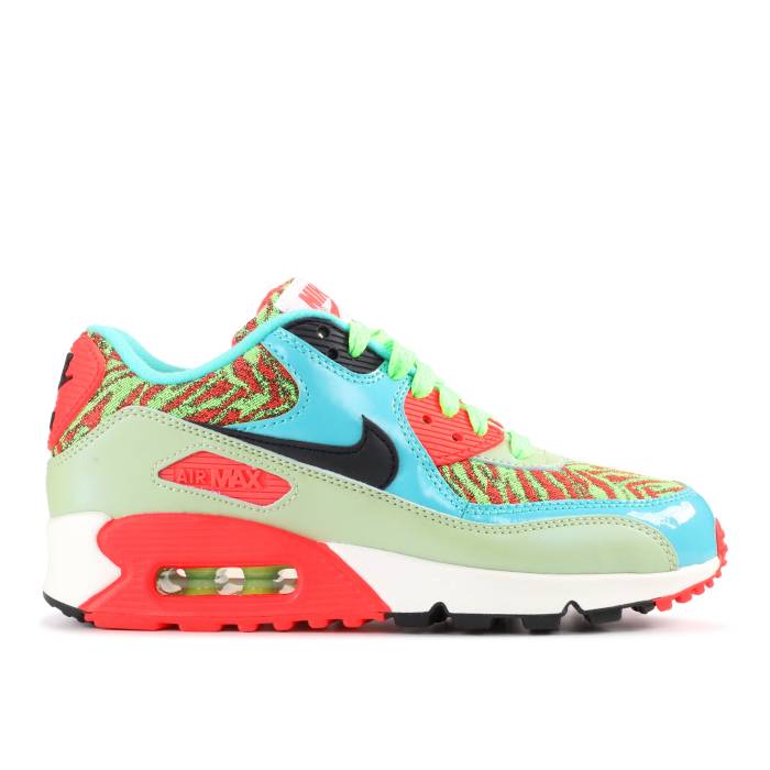 楽天スニケスナイキ Nike 【 Air Max 90 Premium Mesh Gs Youth Flash Lime/Hyper Jade/Infrared/Black 】 マックス Premium プレミアム キッズ ベビー マタニティ キッズファッション 靴 その他 ジュニア キッズ ライム 翡翠・ジ