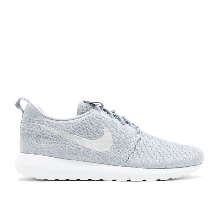 ナイキ Nike 【 Roshe Nm Flyknit Men Wolf Grey/Wolf Grey-White 】 フライニット 靴 メンズ靴 その他 メンズ 灰色 グレー