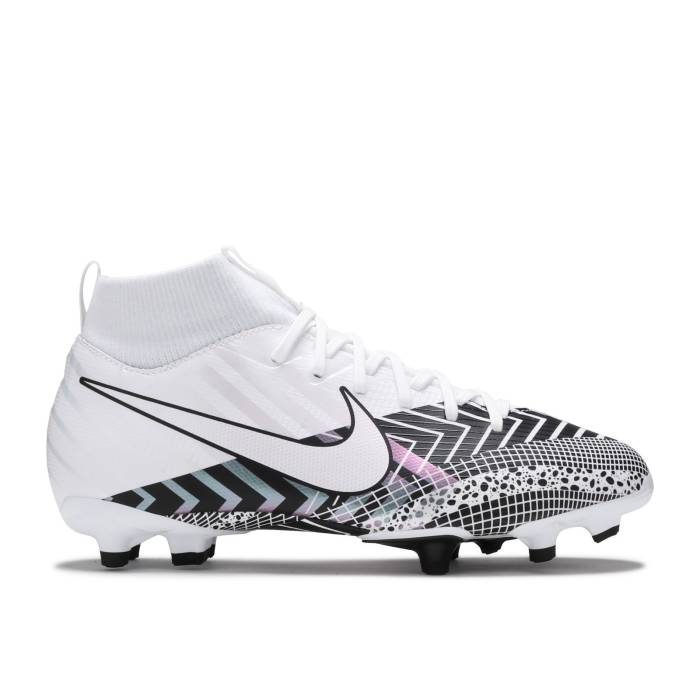 楽天スニケスナイキ Nike 【 Mercurial Superfly 7 Academy Mds Mg Ps 'Dream Speed - White Black' Youth White/White/Black 】 アカデミー Speed スピード 白色 ホワイト キッズ ベビー マタニティ キッズファッション 靴 スニーカー