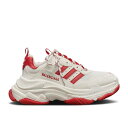 アディダス Adidas 【 Balenciaga X Wmns Triple S Sneaker 'White Red' Women White/White/...