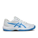 アシックス Asics 【 Gel Game Gs 'White Blue Coast' Youth White/Blue Coast 】 Game ゲーム 青色 ブルー キッズ ベビー マタニティ キッズファッション 靴 その他 ジュニア キッズ 白色 ホワイト 青色 ブルー