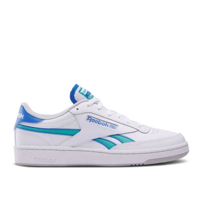 リーボック Reebok 【 Club C Revenge 'White Kinetic Blue Green' Men White/Kinetic Blue/Unleashed Green 】 クラブ 青色 ブルー 靴 メンズ靴 その他 メンズ 白色 ホワイト 青色 ブルー green 緑・グリーン(4)