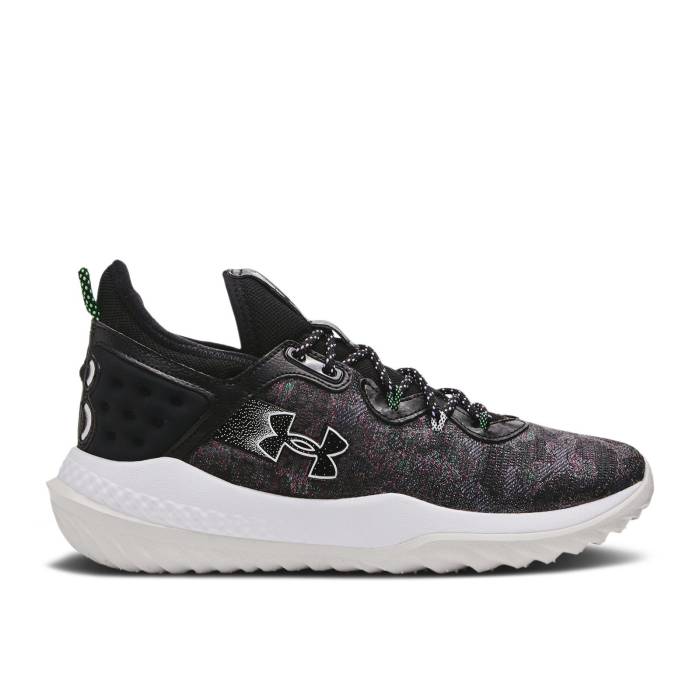 アンダーアーマー Under Armour 【 Harper 8 Tf 'Black Pink Green' Men Black/Black 】 pink ピンク 靴 メンズ靴 その他 メンズ 黒色 ブラック