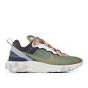 ナイキ Nike 【 Undercover X React Element 87 'Green Mist' Men Green Mist/Linen-Summit White-Deep Burgundy-Black 】 アンダーカバー リアクト エレメント 靴 メンズ靴 スニーカー メンズ green 緑・グリーン