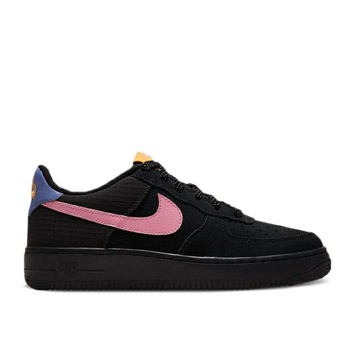 ʥ Nike  Air Force 1 Lv8 2 Gs 'Black Pollen Rise' Youth Black/Persia...