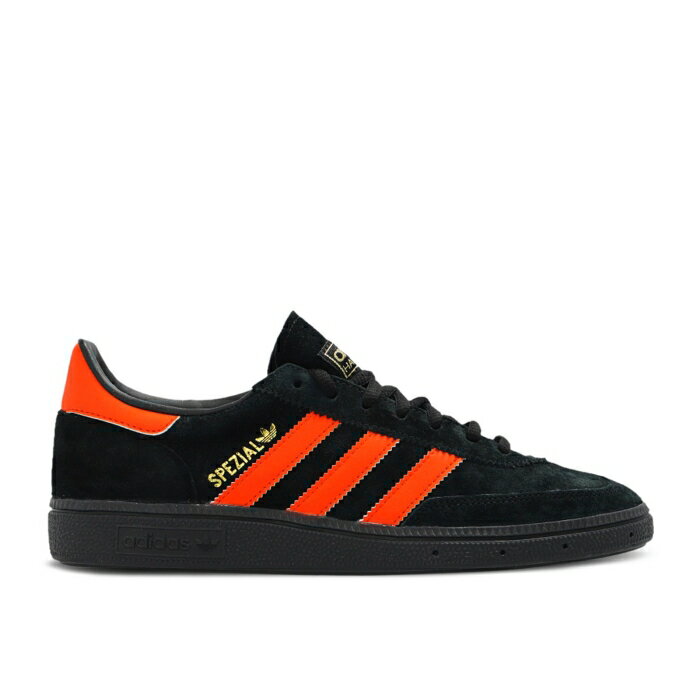 アディダス Adidas 【 Handball Spezial 'Black Orange' Men Core Black/Orange/Gold Metallic 】 ハンドボール スペシアル 靴 メンズ靴 スニーカー メンズ コア 黒色 ブラック orange 橙・オレンジ ゴールド