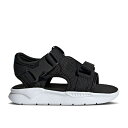 アディダス Adidas 【 360 3.0 Sandal I 'Black White' Infant Core Black/Core Black/Cloud White 】 キッズ ベビー マタニティ ベビーファッション 靴 サンダル ベビー コア 黒色 ブラック 白色 ホワイト
