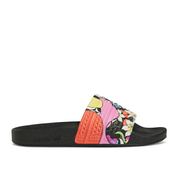 アディダス Adidas 【 Rich Mnisi X Adilette Slide 'Pride' Men Core Black/Off White/Core Black 】 アディレッタ Slide サンダル 靴 メンズ靴 サンダル その他 メンズ コア 黒色 ブラック 白色 ホワイト