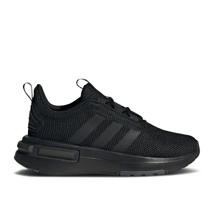 ǥ Adidas  Racer Tr23 J 'Black Grey' Youth Core Black/Core Black/G...