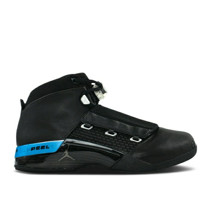 ナイキ エアジョーダン Air Jordan 【 Jordan 17 Og 'Black Metallic Silver' Special Box Men Bl...