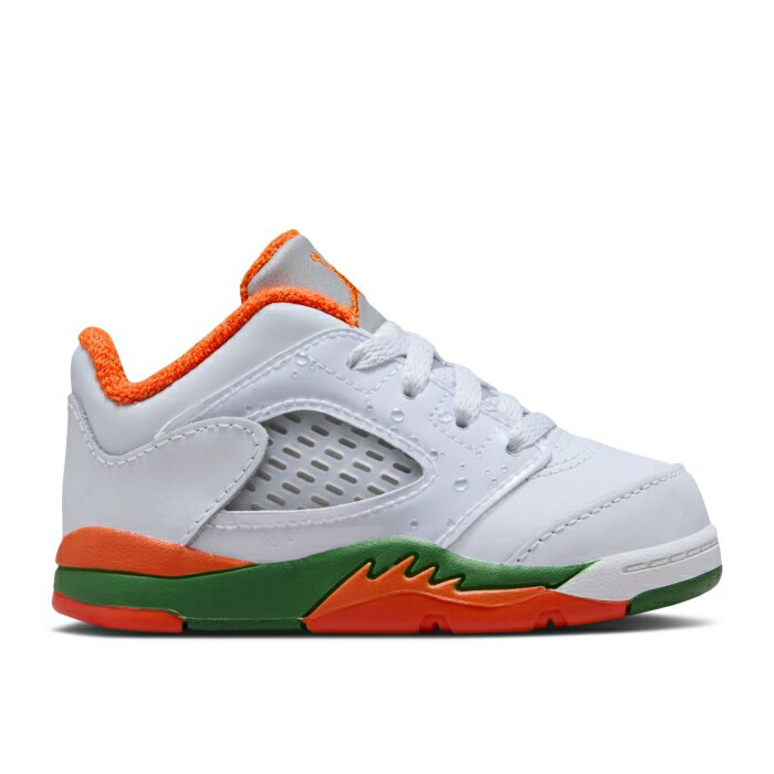 ʥ硼 Air Jordan  Jordan 5 Retro Low Td 'Hurricanes' Infant Foo...