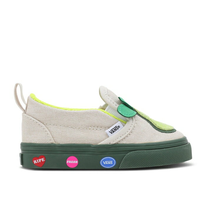 ヴァンズ Vans 【 Slip-On V Toddler 'Cado' Infant Turtle Dove 】 slip-on スリッポン ベビー 赤ちゃん用 キッズ ベビー マタニティ ベビーファッション 靴 スニーカー ベビー