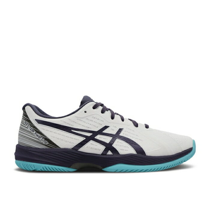 アシックス Asics 【 Solution Swift Ff 'White Indigo Fog' Men White/Indigo Fog 】 Swift 藍色・インディゴ 靴 メンズ靴 スニーカー メンズ 白色 ホワイト 藍色・インディゴ