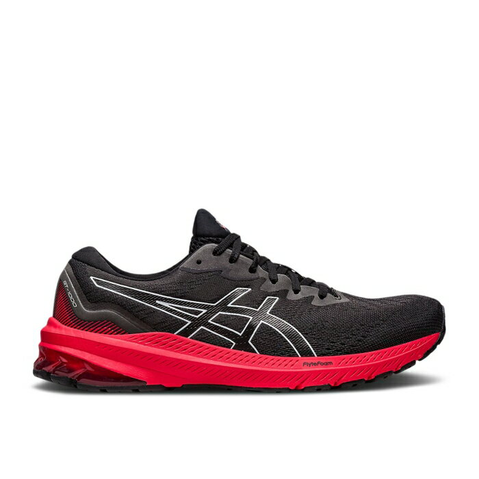 アシックス Asics 【 Gt 1000 11 'Black Electric Red' Men Black/Electric Red 】 靴 メンズ靴 スニーカー メンズ 黒色 ブラック Red 赤・レッド