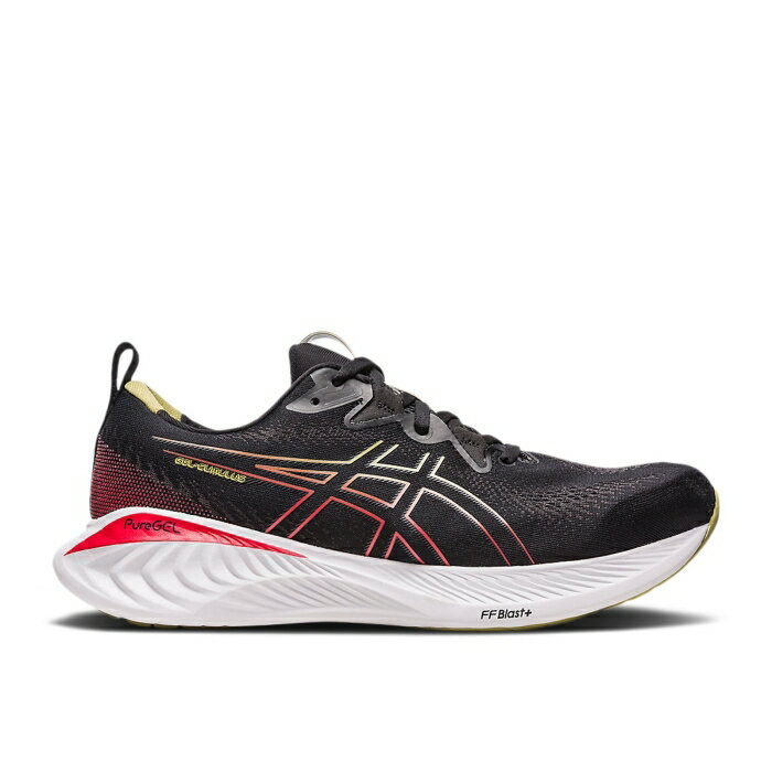 アシックス Asics 【 Gel Cumulus 25 'Black Electric Red' Men Black/Electric Red 】 靴 メンズ...