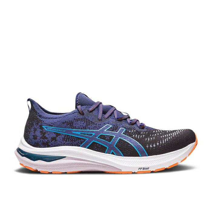 アシックス Asics 【 Gt 2000 11 Mk Knit 'Indigo Blue Peach' Men Black/Indigo Blue 】 ニット...