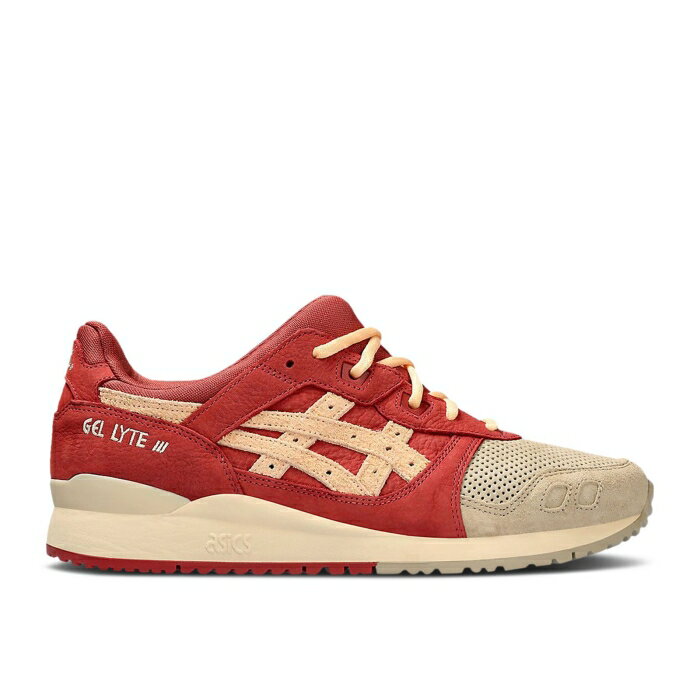 アシックス Asics 【 Gel Lyte 3 Og 'Wood Crepe Burnt Red' Men Wood Crepe/Burnt Red 】 クレープ 靴 メンズ靴 スニーカー メンズ クレープ Red 赤・レッド