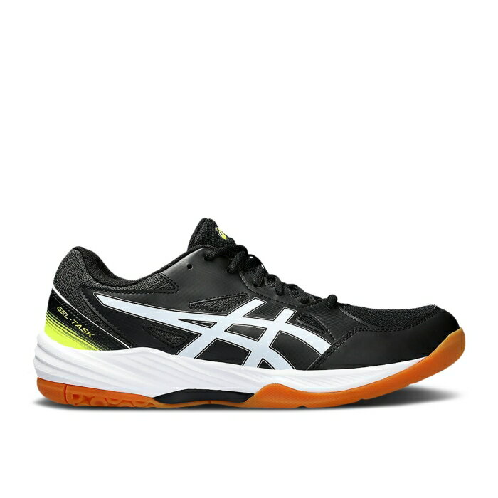 アシックス Asics 【 Gel Task 3 'Black White Yellow' Men Black/White 】 白色 ホワイト 靴 メンズ靴 スニーカー メンズ 黒色 ブラック 白色 ホワイト