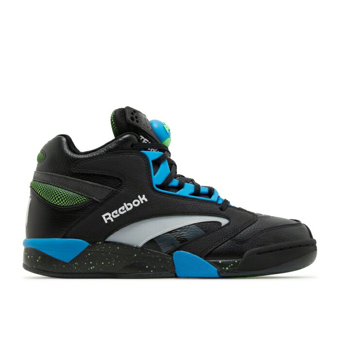 リーボック Reebok 【 Shaq Victory Pump 'Pump Universe' Men Core Black/Energy Blue/Solar Lime 】 シャック Victory ビクトリー ポンプ 靴 メンズ靴 スニーカー メンズ コア 黒色 ブラック エナジー 青色 ブルー ラ