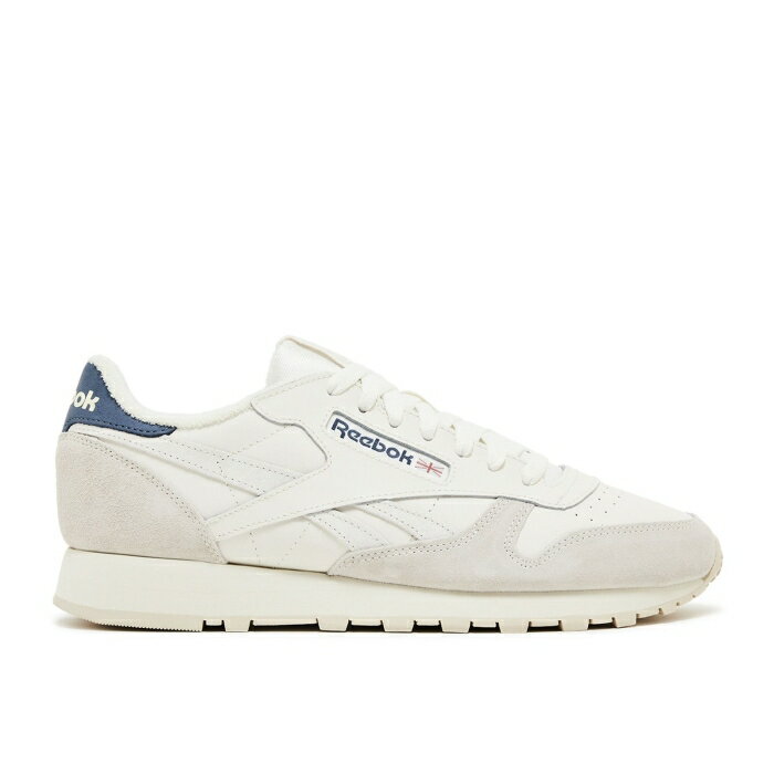 ꡼ܥå Reebok  Classic Leather 'Chalk Hoops Blue' Men Chalk/Stucco/Hoops Blue  饷å 쥶  󥺷 ˡ  Ŀ ֥롼