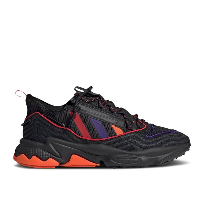 アディダス Adidas 【 Ozweego Zip 'Chinese New Year' Men Core Black/Core Black/Orange 】 メンズ コア 黒色 ブラック orange 橙・オレンジ