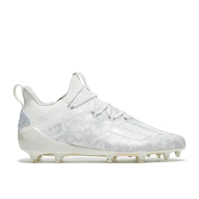 アディダス Adidas 【 Adizero New Reign 'Floral - White' Men Cloud White/Cloud White/Clear Grey 】 アディゼロ 靴 メンズ靴 スニーカー メンズ 白色 ホワイト 灰色 グレー
