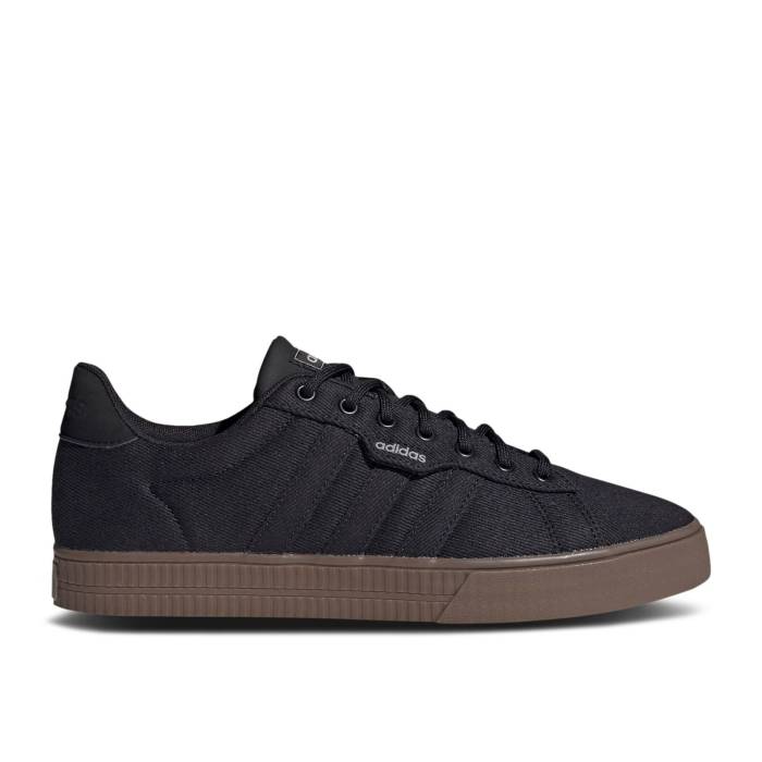 アディダス Adidas 【 Daily 3.0 'Core Black Gum' Men Core Black/Core Black/Gum 】 黒色 ブラック 靴 メンズ靴 スニーカー メンズ コア 黒色 ブラック