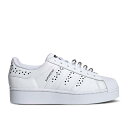 アディダス Adidas 【 Swarovski X Wmns Superstar Bold 'Cloud White' Women Cloud White/Core Black/Silver Metallic 】 Superstar スーパースター 靴 レディース靴 スニーカー レディース 白色 ホワイト コア 黒色 ブラック