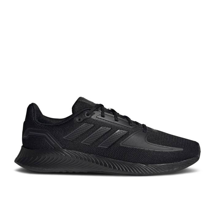 アディダス Adidas 【 Runfalcon 2.0 'Core Black' Men Core Black/Core Black/Grey Six 】 靴 メンズ靴 スニーカー メンズ コア 黒色 ブラック 灰色 グレー