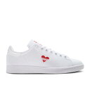 アディダス Adidas 【 Stan Smith J 'Valentine's Day' Youth Cloud White/Vivid Red/Cloud White 】 キッズ ベビー マタニティ キッズファッション 靴 スニーカー ジュニア キッズ 白色 ホワイト Red 赤・レッド