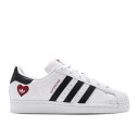 アディダス Adidas 【 Superstar 'Valentine's Day' Men Cloud White/Core Black/Scarlet 】 Superstar スーパースター 靴 メンズ靴 スニーカー メンズ 白色 ホワイト コア 黒色 ブラック