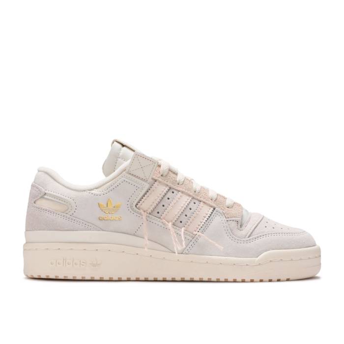 アディダス Adidas 【 Forum 84 Low 'Off White' Men Off White/Wonder White/Halo Blush 】 フォーラム 靴 メンズ靴 スニーカー メンズ 白色 ホワイト