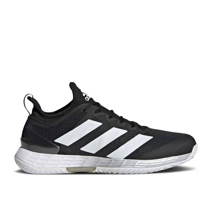 楽天スニケスアディダス Adidas 【 Adizero Ubersonic 4 'Black White' Men Core Black/Cloud White/Silver Metallic 】 アディゼロ 靴 メンズ靴 スニーカー メンズ コア 黒色 ブラック 白色 ホワイト Silver 銀色・シルバー