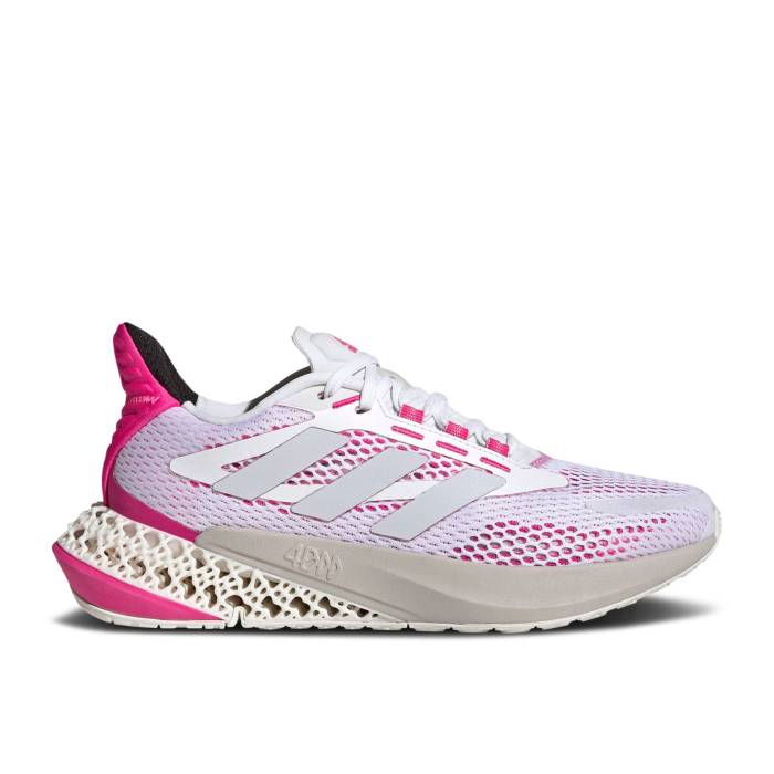 ǥ Adidas  Wmns 4Dfwd Pulse 'White Shock Pink' Women Cloud White/S...