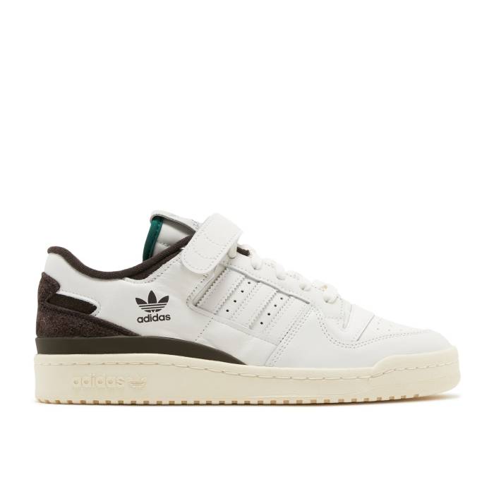 アディダス Adidas 【 Forum 84 Low 'Cream White Collegiate Green' Men Cream White/Collegiate Green/Silver Metallic 】 フォーラム 白色 ホワイト 靴 メンズ靴 スニーカー メンズ クリーム 白色 ホワイト green 緑・グリ