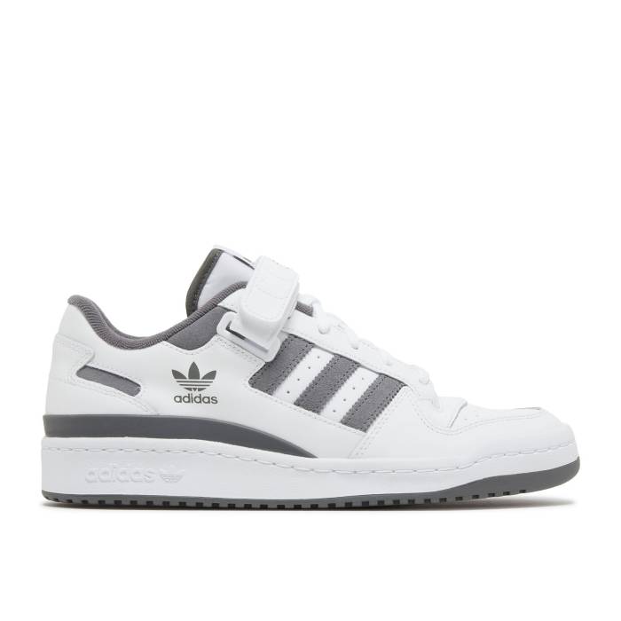 アディダス Adidas 【 Forum Low 'White Grey' Men Cloud White/Grey Four/Cloud White 】 フォーラム 靴 メンズ靴 スニーカー メンズ 白色 ホワイト 灰色 グレー