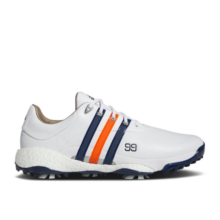 アディダス Adidas 【 Tour 360 22 'White Collegiate Navy' Men Cloud White/Collegiate Navy/Silver Metallic 】 靴 メンズ靴 スニーカー メンズ 白色 ホワイト 紺色 ネイビー Silver 銀色・シルバー