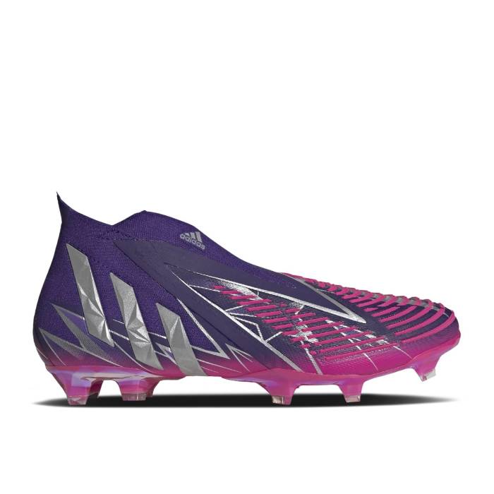 アディダス Adidas 【 Predator Edge+ Low Fg 'Uefa Champions League' Men Team College Purple/Silver Metallic/Team Shock Pink 】 プレデター 靴 メンズ靴 スニーカー メンズ Team チーム カレッジ Purple 紫・パープル Silver